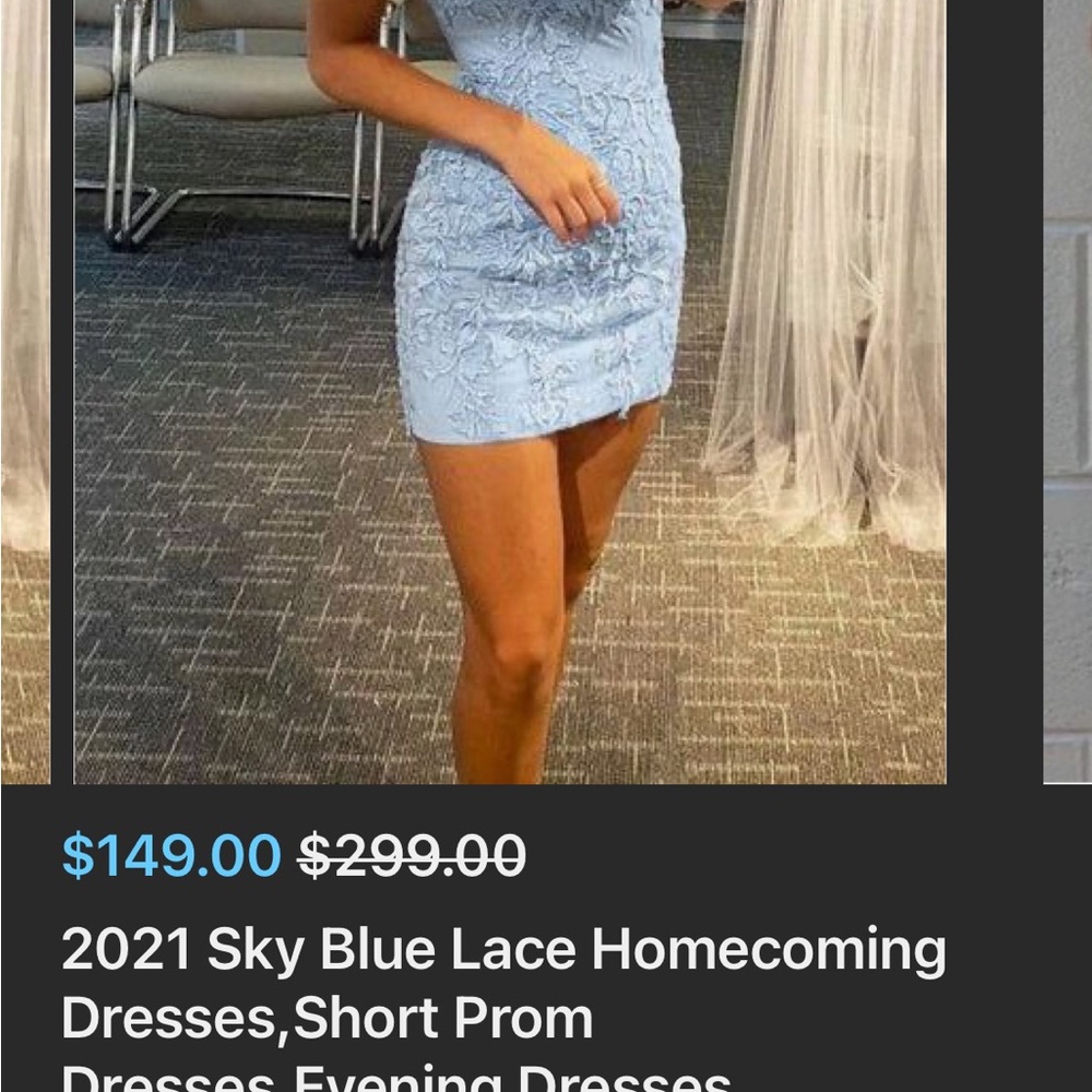 New never worn Formal or prom dress size 8